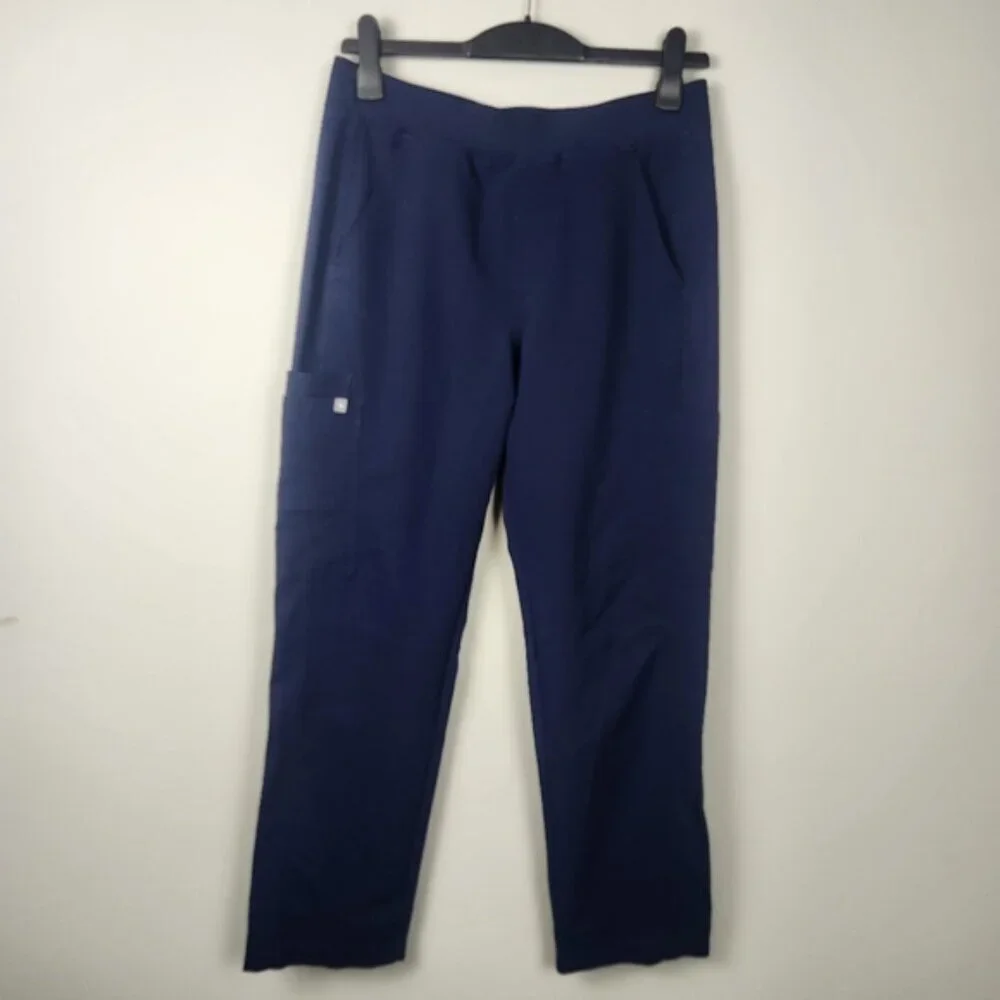 Figs Technical Collection Men’s Cargo Scrub Pants Style T2001 Blue size Medium